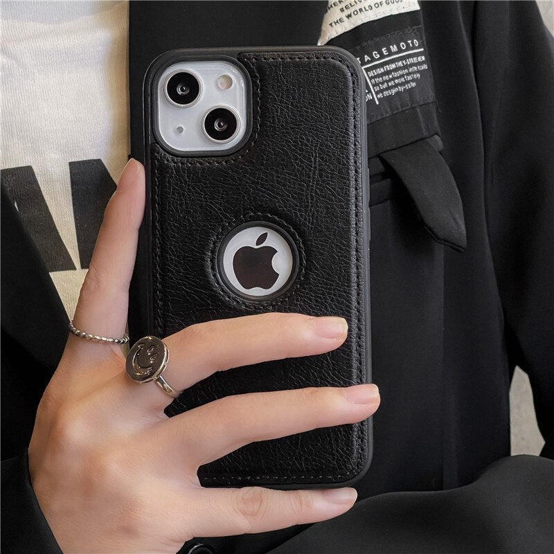 TheShieldShack™ Leather iPhone Case